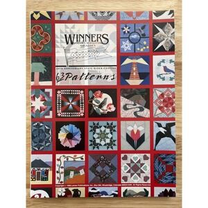 Winners Quilter's U.S. State 20th Anniversary 63 Patterns Quilt Blocks 1989 (52)